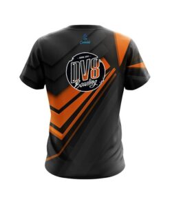 Alternative view of DV8 Steaming Dynamic Orange CoolWick Bowling Jersey