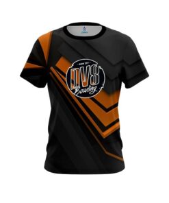 DV8 Steaming Dynamic Orange CoolWick Bowling Jersey
