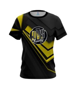 DV8 Steaming Dynamic Yellow CoolWick Bowling Jersey