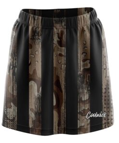 Desert Camo Flag CoolWick Bowling Skort