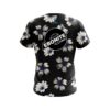 Ebonite Daisy Blue CoolWick Bowling Jersey - Image 2