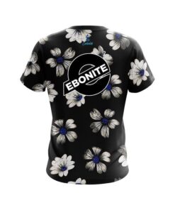 Alternative view of Ebonite Daisy Blue CoolWick Bowling Jersey