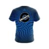 Ebonite Dyanamic Flux Blue CoolWick Bowling Jersey - Image 2