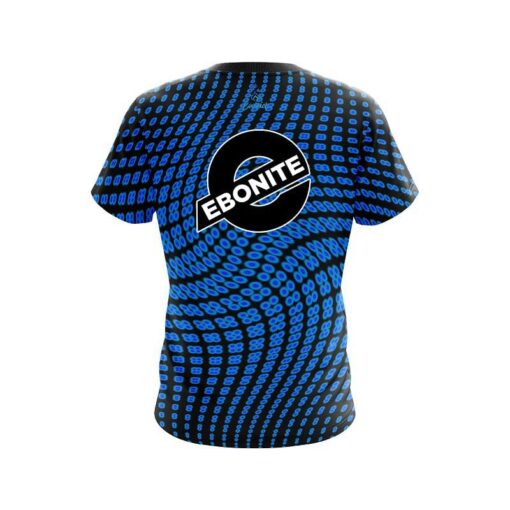 Ebonite Dyanamic Flux Blue CoolWick Bowling Jersey - Image 2