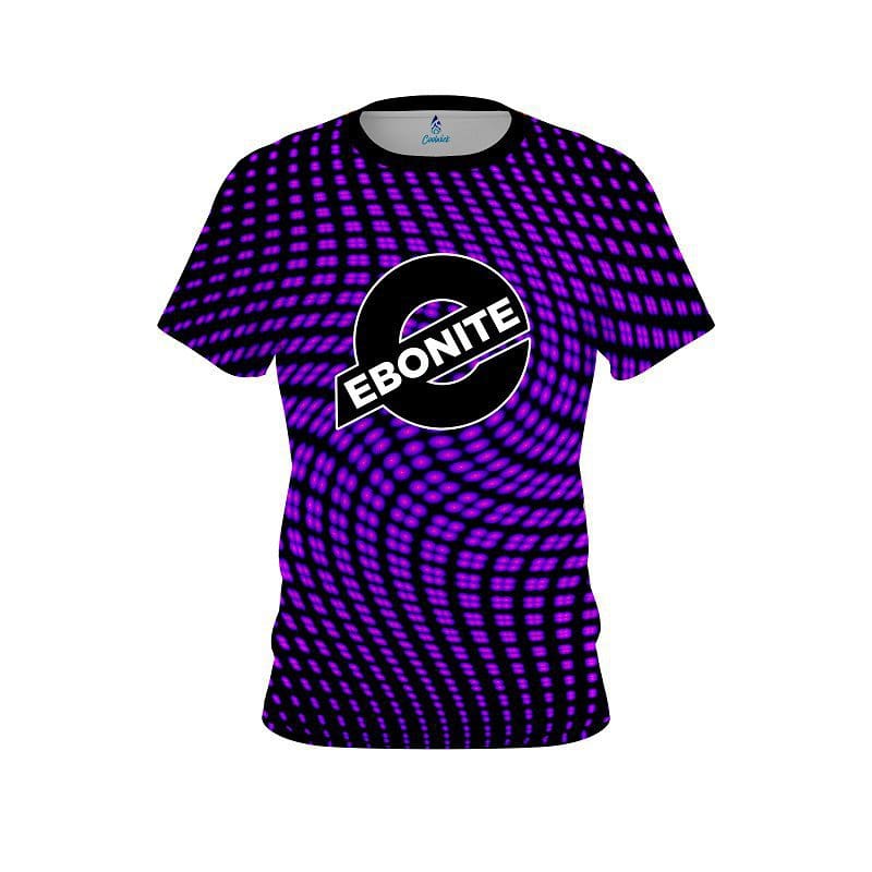 Ebonite Dyanamic Flux purple CoolWick Bowling Jersey