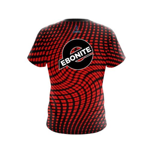 Ebonite Dyanamic Flux Red CoolWick Bowling Jersey - Image 2