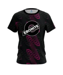 Ebonite Halftone Extreme Pink CoolWick Bowling Jersey