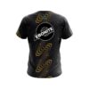Ebonite Halftone Extreme Yellow CoolWick Bowling Jersey - Image 2