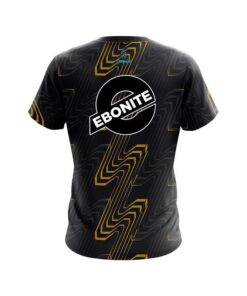 Alternative view of Ebonite Halftone Extreme Yellow CoolWick Bowling Jersey