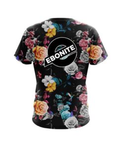 Alternative view of Ebonite Hummingbird Watercolor Art CoolWick Bowling Jersey