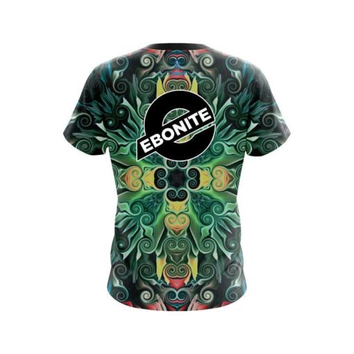 Ebonite Mosaic Bloom CoolWick Bowling Jersey - Image 2