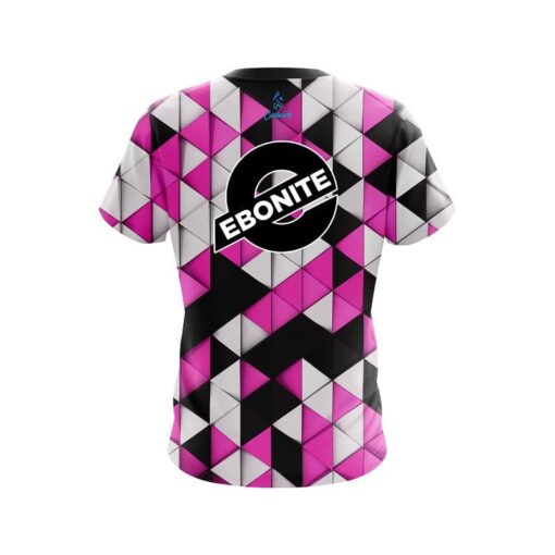 Ebonite Prism Pink CoolWick Bowling Jersey - Image 2
