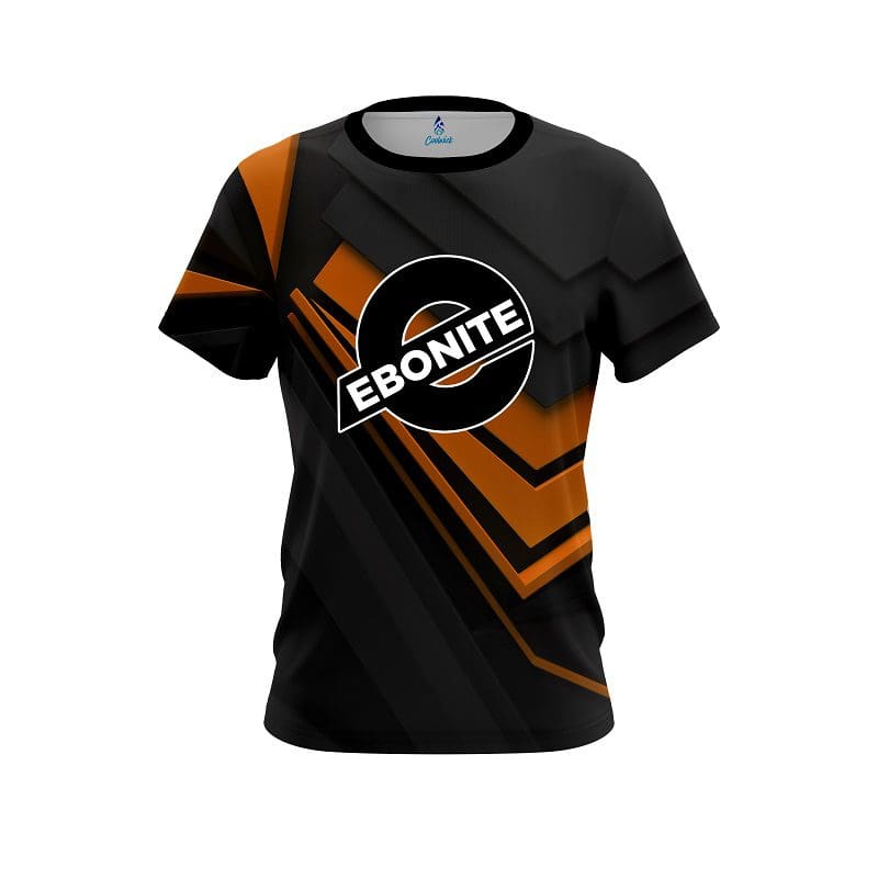 Ebonite Steaming Dynamic Orange CoolWick Bowling Jersey