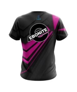 Alternative view of Ebonite Steaming Dynamic Pink CoolWick Bowling Jersey
