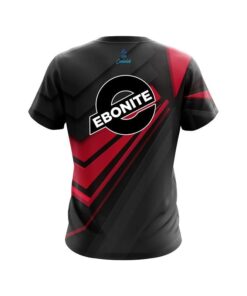 Alternative view of Ebonite Steaming Dynamic Red CoolWick Bowling Jersey