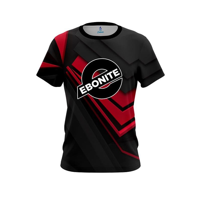 Ebonite Steaming Dynamic Red CoolWick Bowling Jersey