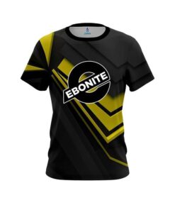 Ebonite Steaming Dynamic Yellow CoolWick Bowling Jersey