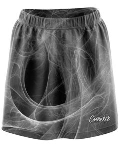 Liquid Energy Swirls Black CoolWick Bowling Skort
