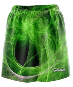 Liquid Energy Swirls Green CoolWick Bowling Skort