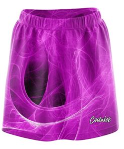 Liquid Energy Swirls Pink CoolWick Bowling Skort