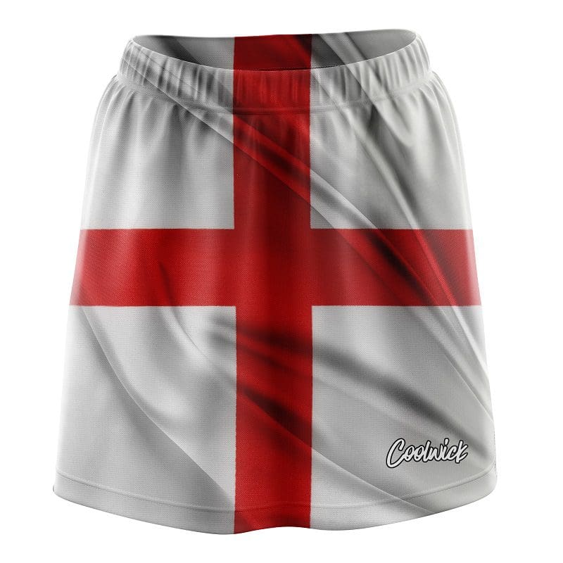 English Flag CoolWick Bowling Skort
