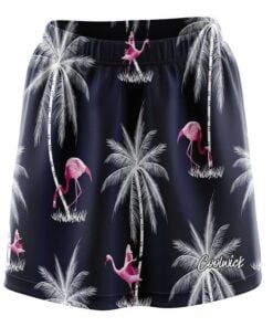 Flamingo Palms CoolWick Bowling Skort