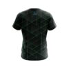 Plain Geo Green CoolWick Bowling Jersey - Image 2