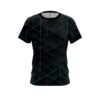Plain Geo Light Blue CoolWick Bowling Jersey