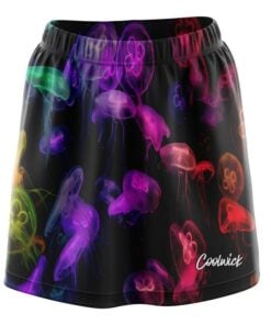 Glowing Jellyfish CoolWick Bowling Skort