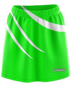 Green Ink Splash CoolWick Bowling Skort