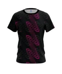 Plain Halftone Extreme Pink CoolWick Bowling Jersey