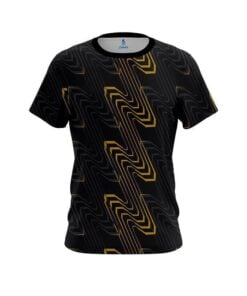 Plain Halftone Extreme Yellow CoolWick Bowling Jersey