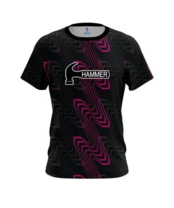 Hammer Halftone Extreme Pink CoolWick Bowling Jersey