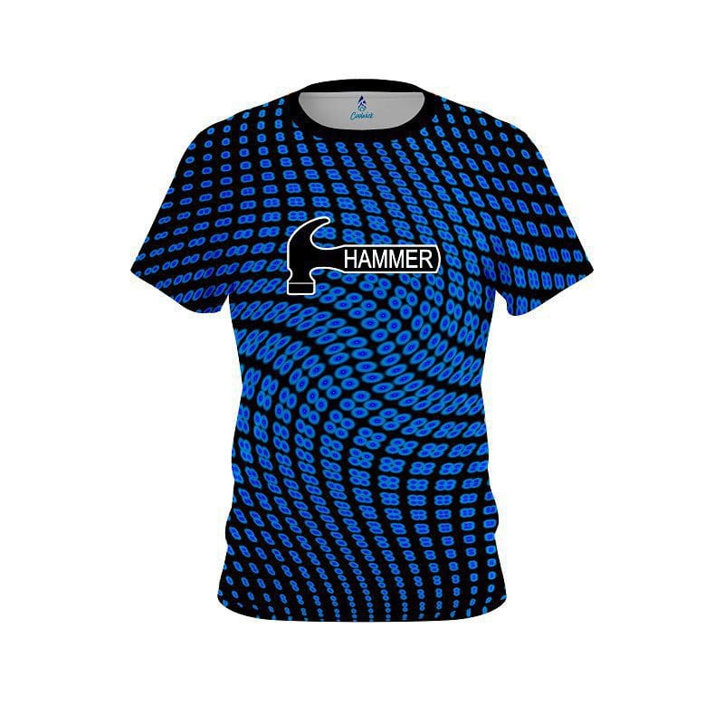 Hammer Dyanamic Flux Blue CoolWick Bowling Jersey