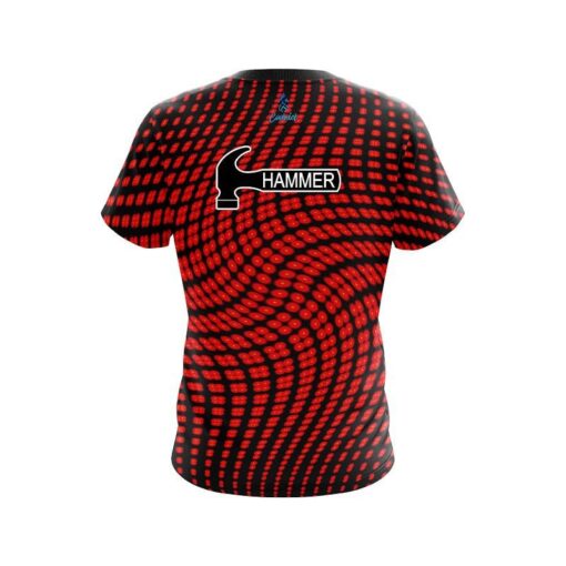 Hammer Dyanamic Flux Red CoolWick Bowling Jersey - Image 2