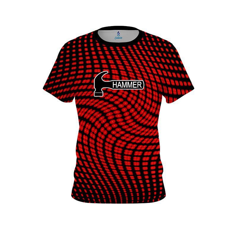 Hammer Dyanamic Flux Red CoolWick Bowling Jersey