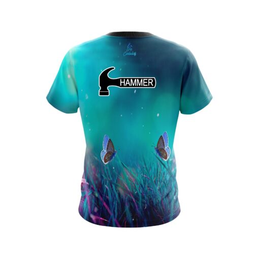 Hammer Meadow Butterfly Dreams CoolWick Bowling Jersey - Image 2
