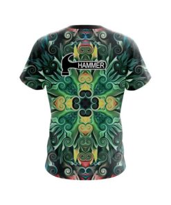 Alternative view of Hammer Mosaic Bloom CoolWick Bowling Jersey