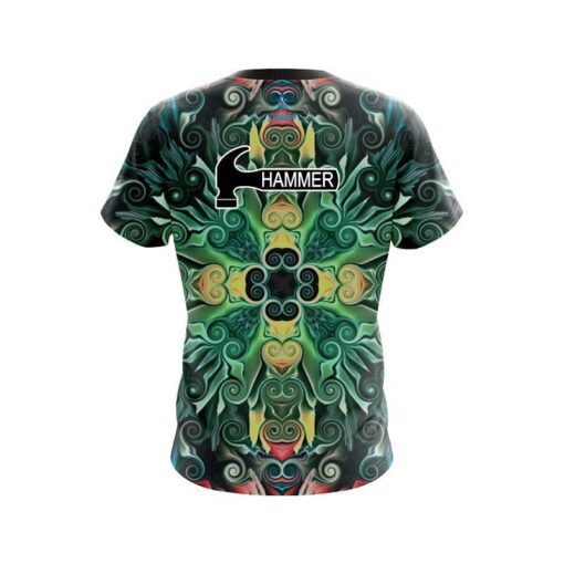 Hammer Mosaic Bloom CoolWick Bowling Jersey - Image 2