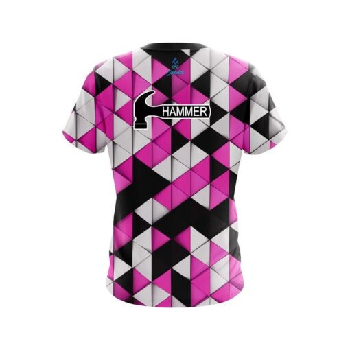 Hammer Prism Pink CoolWick Bowling Jersey - Image 2