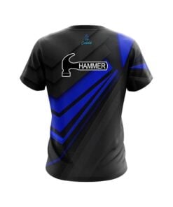 Alternative view of Hammer Steaming Dynamic Blue CoolWick Bowling Jersey