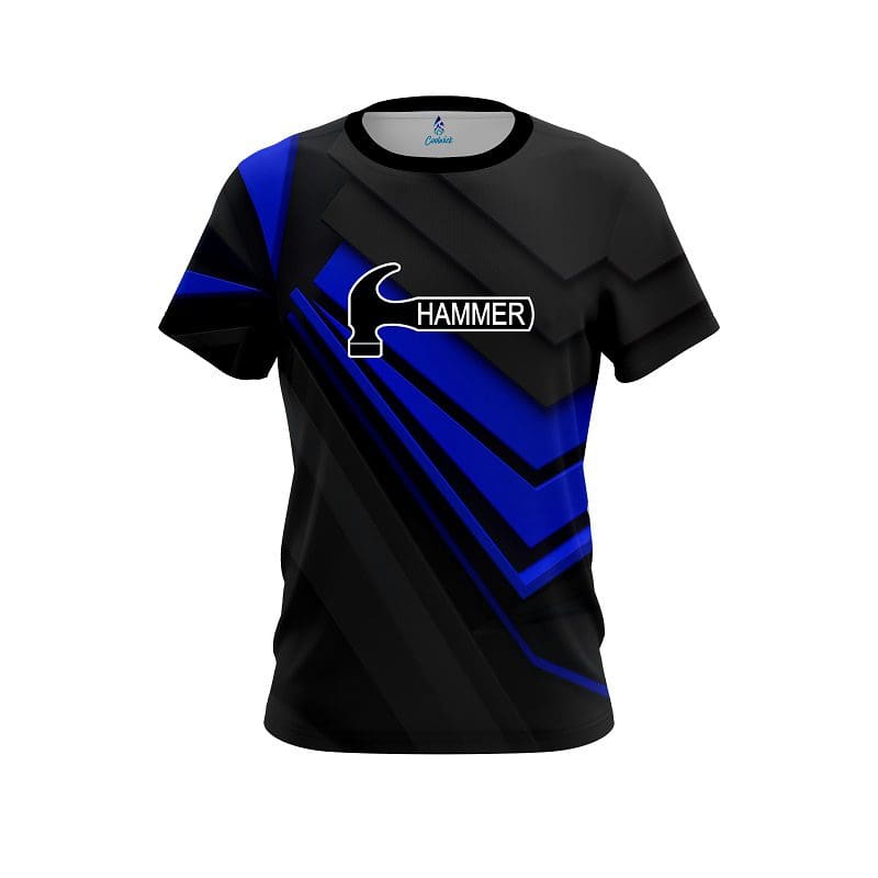 Hammer Steaming Dynamic Blue CoolWick Bowling Jersey