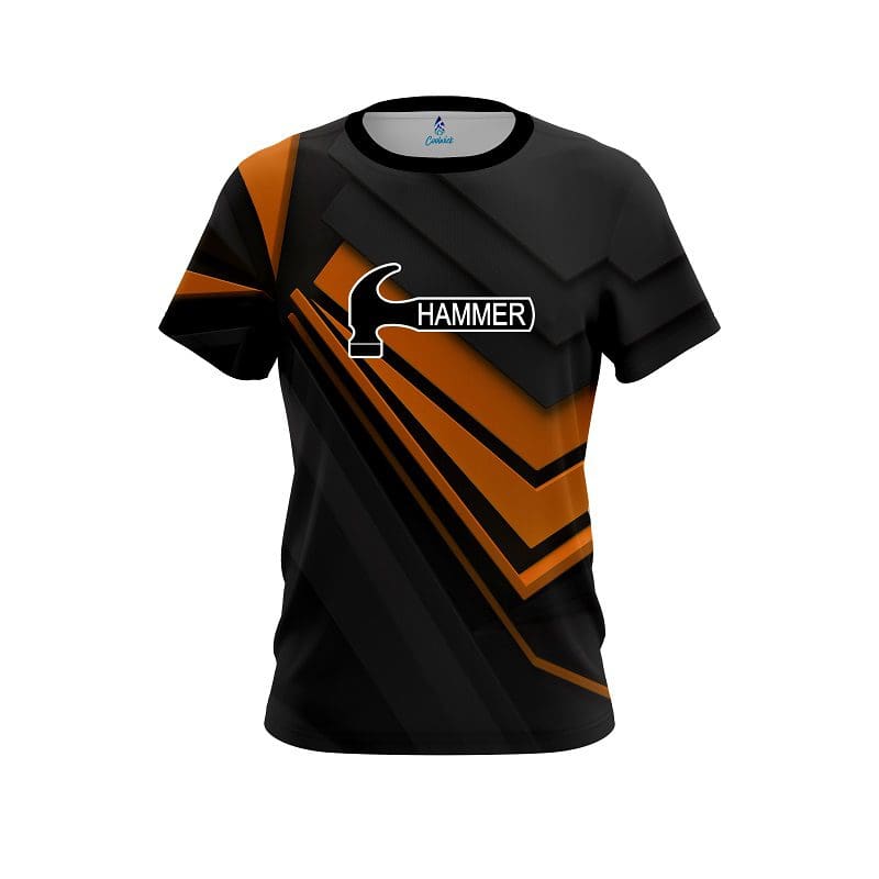 Hammer Steaming Dynamic Orange CoolWick Bowling Jersey