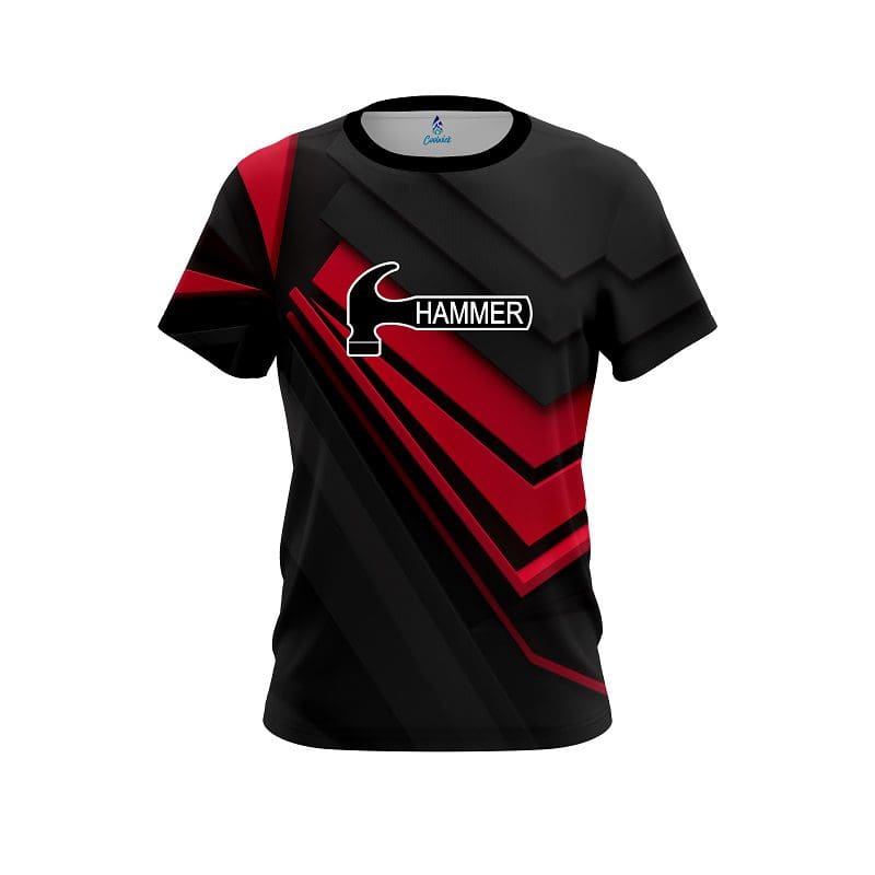 Hammer Steaming Dynamic Red CoolWick Bowling Jersey