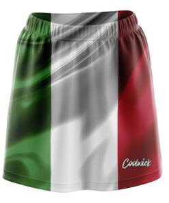 Italian Flag CoolWick Bowling Skort