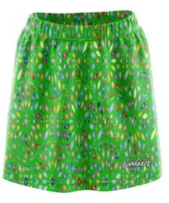 Kaleidoscope Green CoolWick Bowling Skort