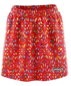 Kaleidoscope Red CoolWick Bowling Skort