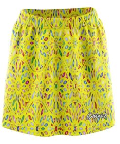 Kaleidoscope Yellow CoolWick Bowling Skort
