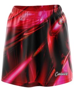 Liquid Plasma Red CoolWick Bowling Skort