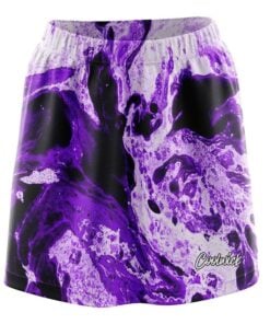 Marble Purple CoolWick Bowling Skort